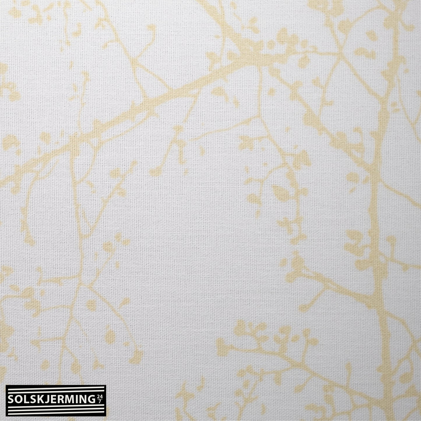 Rullegardin (KT) Twig - Hvit Beige